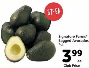 Safeway Signature Farms Bagged Avocados offer