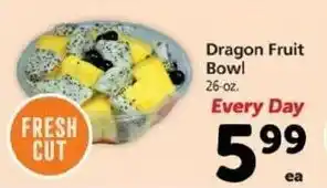 Safeway Dragon Fruit Bowl 26 oz offer