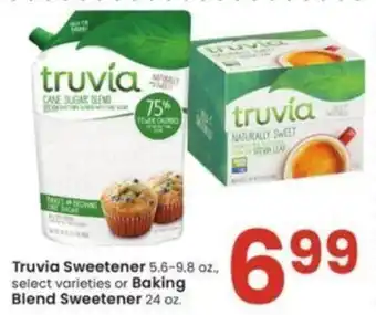 Albertsons Truvia Sweetener 5.6-9.8 oz. or Baking Blend Sweetener 24 oz. offer