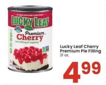 Albertsons Lucky Leaf Cherry Premium Pie Filling 21 oz. offer