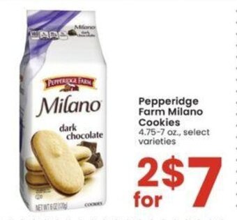Albertsons Pepperidge Farm Milano Cookies 4.75-7 oz. offer