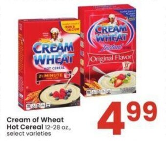 Albertsons Cream of Wheat Hot Cereal 12-28 oz. offer