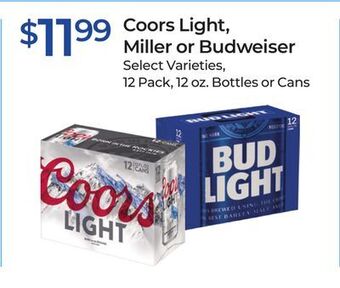Rite Aid Coors light, miller or budweiser offer