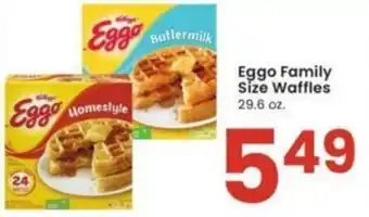 Albertsons Eggo Family Size Waffles 29.6 oz. offer