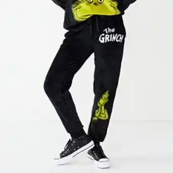 Kohl's Juniors' the grinch logo graphic joggers offer