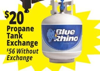 Ocean State Job Lot Propane tank exchange offer