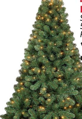 Ocean State Job Lot 6' artificial pre-lit christmas tree offer