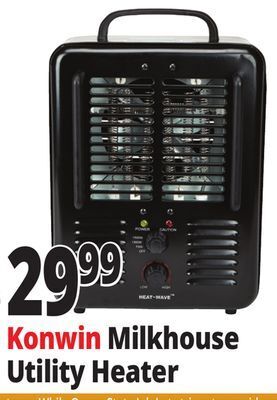 Ocean State Job Lot Konwin milkhouse utility heater offer