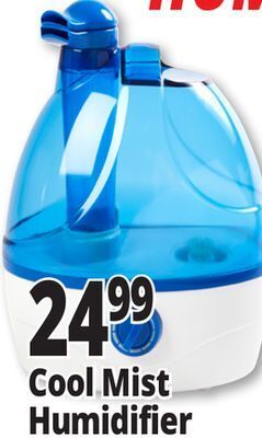 Ocean State Job Lot Cool mist humidifier offer