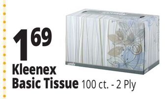 Ocean State Job Lot Kleenex basic tissue offer