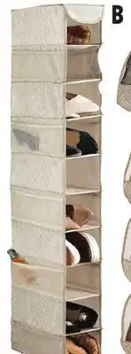 Ocean State Job Lot 10 shelf hanging shoe organizer offer