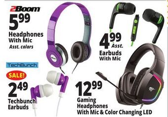 Ocean State Job Lot Headphones with mic offer