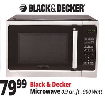 Ocean State Job Lot Black & decker microwave offer