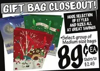 Ollie's Gift bag closeout! offer