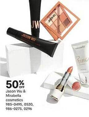 JC Penney Jason wu & mirabella cosmetics offer