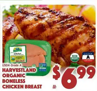 The Food Emporium Harvestland Organic Boneless Chicken Breast offer