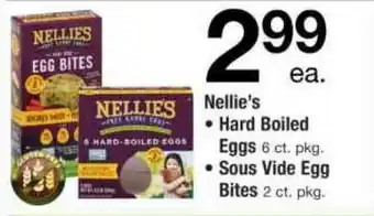 ACME Nellie's Hard Boiled Eggs, Sous Vide Egg Bites offer