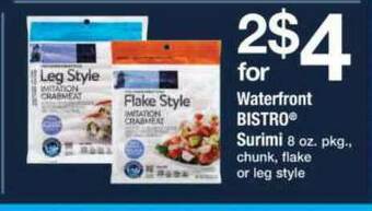 ACME Waterfront Bistro Surimi offer