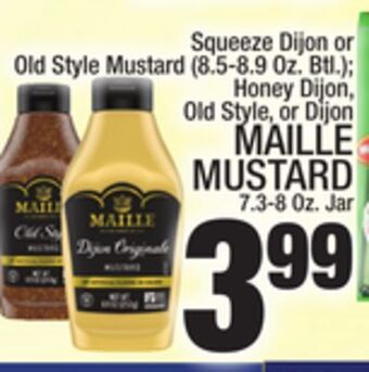 C Town Maille mustard 7.3-8 oz. jar offer