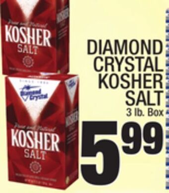 C Town Diamond crystal kosher salt offer