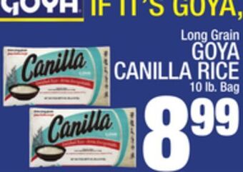 C Town Goya canilla rice offer