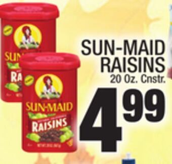 C Town Sun-maid raisins offer