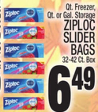 C Town Ziploc slider bags offer