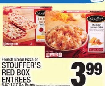 C Town Stouffer's red box entrees offer