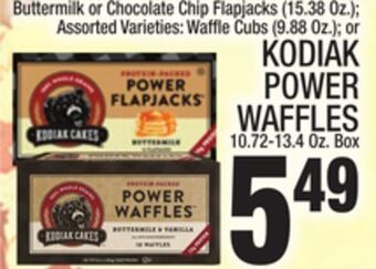 C Town Kodiak power waffles 10.72-13.4 oz. box offer