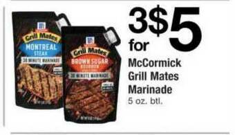 ACME Mccormick Grill Mates Marinade offer