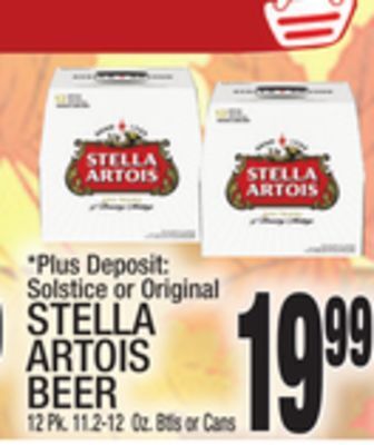 C Town Stella artois beer offer