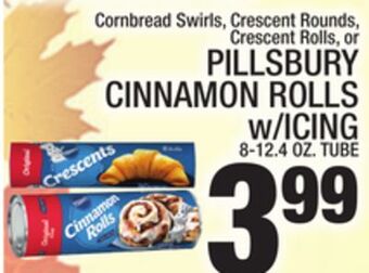 C Town Pillsbury cinnamon rolls w/icing offer