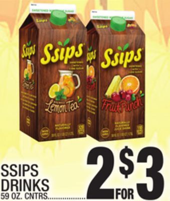 C Town Ssips drinks offer