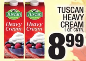 C Town Tuscan heavy cream offer