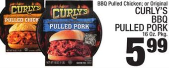 C Town Curly's bbq pulled pork offer