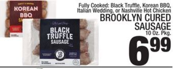 C Town Brooklyn cured sausage offer