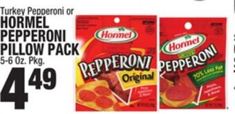 C Town Hormel pepperoni pillow pack offer