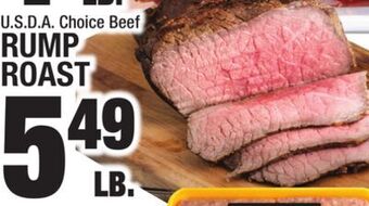 C Town Rump roast offer