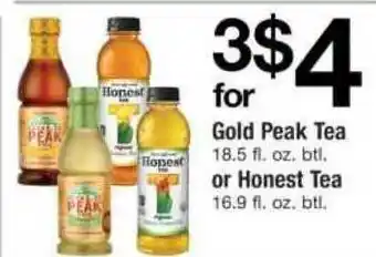 ACME Gold Peak Tea Or Honest Tea offer