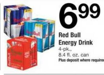 ACME Red Bull Energy Drink offer