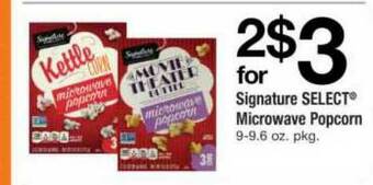 ACME Signature Select Microwave Popcorn offer