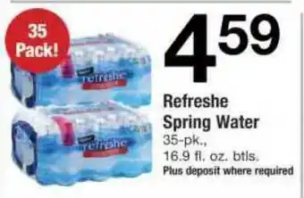 ACME Refreshe Spring Water offer