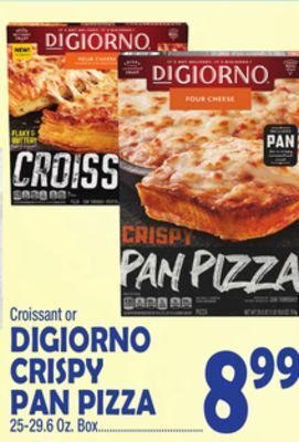 Bravo Supermarkets Digiorno crispy pan pizza offer