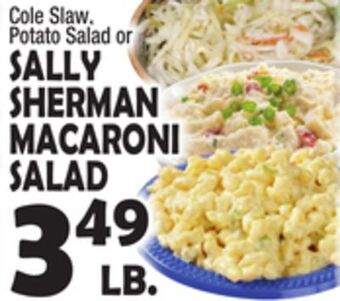 Bravo Supermarkets Sally sherman macaroni salad offer