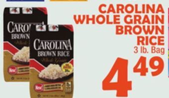 Bravo Supermarkets Carolina whole grain brown rice offer