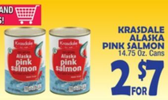 Bravo Supermarkets Krasdale alaska pink salmon offer