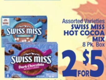 Bravo Supermarkets Swiss miss hot cocoa mix offer