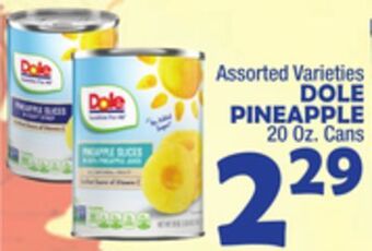 Bravo Supermarkets Dole pineapple offer