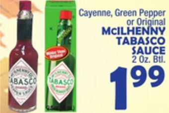 Bravo Supermarkets Mcilhenny tabasco sauce offer