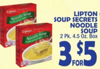 Bravo Supermarkets Lipton soup secrets noodle soup offer